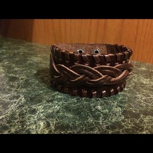 Leather Braided Bracelet